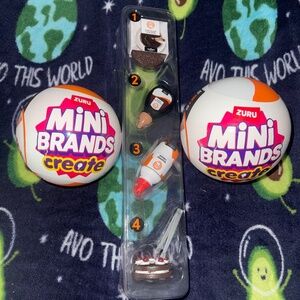 Mini Brands Create Master Chef Bundle (2) + Cherry Chocolate Cake Display